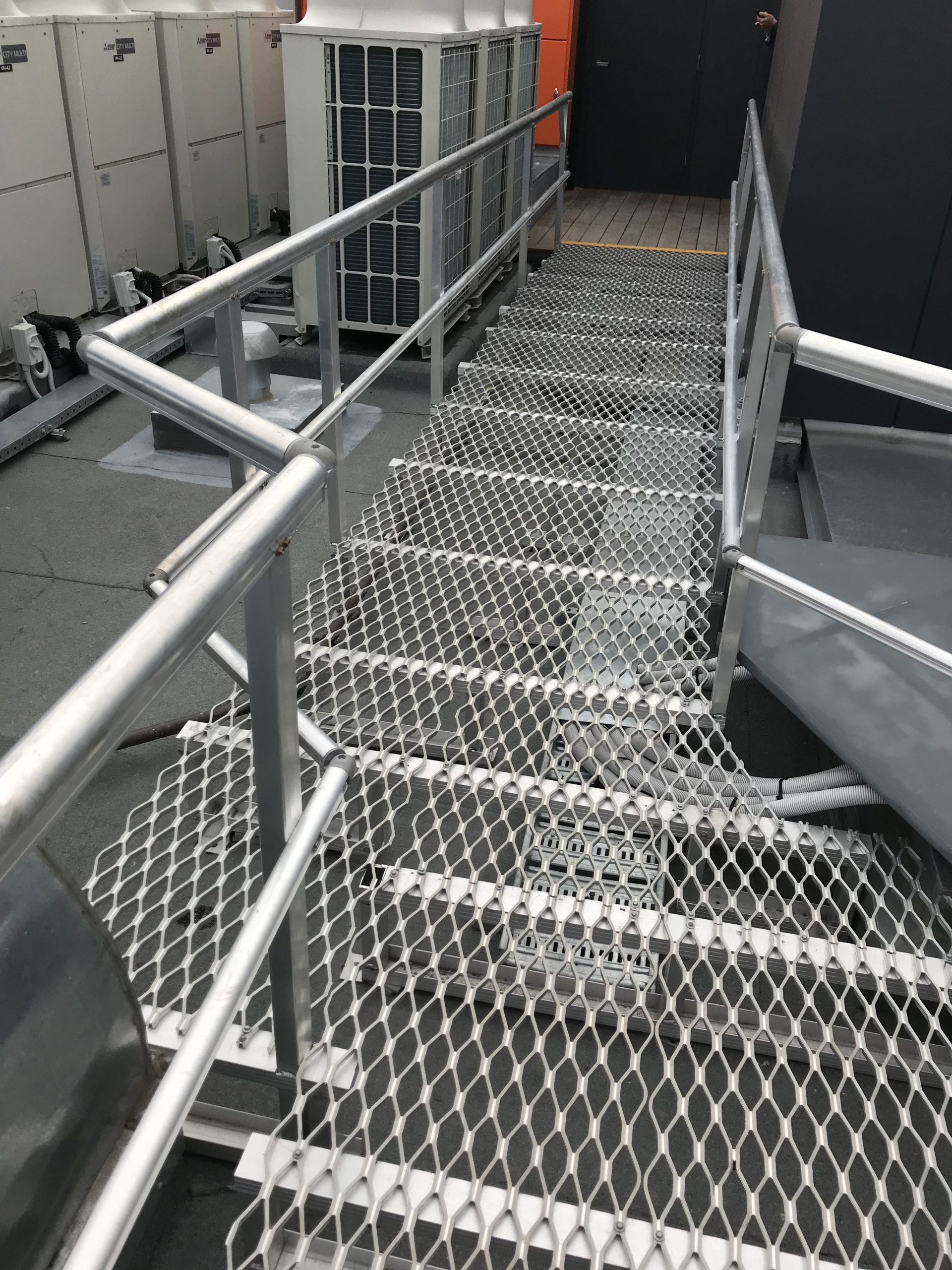 Walkway with Handrail