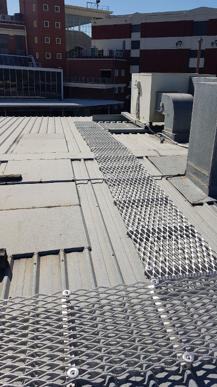 Walkway System for Safe Roof Access