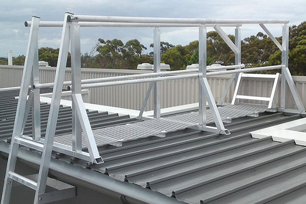 Step Bridge for Safe Roof Access